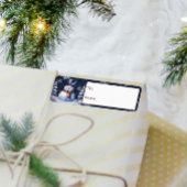 Winterwald Schneemann Weihnachtsgeschenk von und n