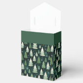 Winterwald & Snowflake Personalisierte Bäckerei Geschenkschachtel (Geöffnet)