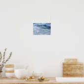 Winterwald unter Schnee Poster (Küche)