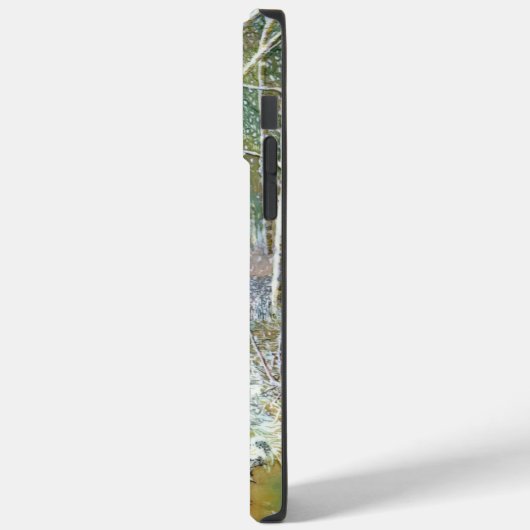 Winterwald Wasserfarbe Case-Mate iPhone Hülle (Rückseite / Links)