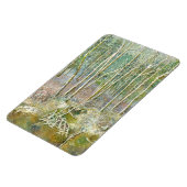 Winterwald Wasserfarbe Magnet (Linke Seite)