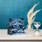 Winterwald Weihnachtsbaum Fotoplatte (InSitu)