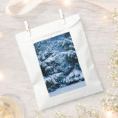 Winterwald Weihnachtsbaum Geschenktütchen (Ausgeschnitten)