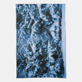 Winterwald Weihnachtsbaum Handtuch (Vertikal)