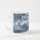 Winterwald Weihnachtsbaum Mattglastasse (Links)