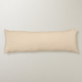 Winterwald Weihnachtsmonogramm Seitenschläferkissen (Rückseite)