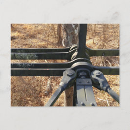 Winterwaldbrücke Postkarte