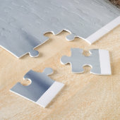 Winterwälder mit Schnee am Sonntag Puzzle (Seite)