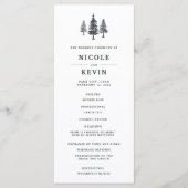 Winterwaldfeier Programm (Vorderseite)