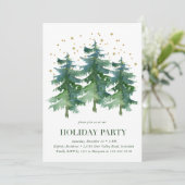 Winterwaldfest Einladung (Stehend Vorderseite)