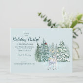 Winterwaldfest im Hirschbaum Einladung (Stehend Vorderseite)