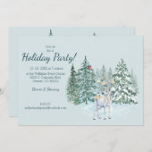 Winterwaldfest im Hirschbaum Einladung (Vorne/Hinten)