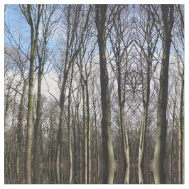 WinterwaldFotogewebe Stoff