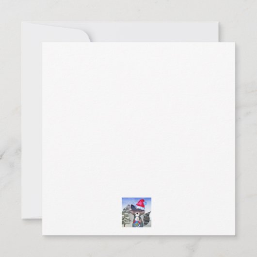 Winterwaldfreunde - Illustration (Rückseite)