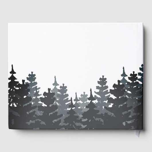 Winterwaldhochzeit Gästebuch (Rückseite)