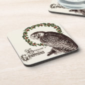 Winterwaldkeule Getränkeuntersetzer (Linke Seite)