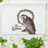 Winterwaldkeule Küchentuch (Gefaltet)