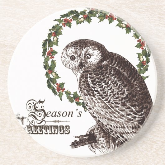 Winterwaldkeule Sandstein Untersetzer (Vorne)