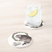 Winterwaldkeule Sandstein Untersetzer (Seite)