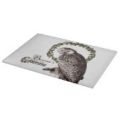 Winterwaldkeule Schneidebrett (Ecke)