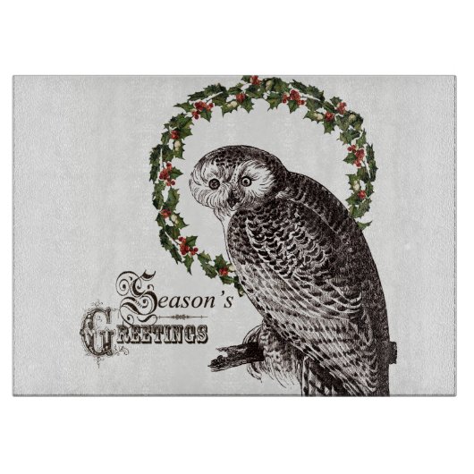 Winterwaldkeule Schneidebrett (Vorderseite)