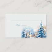 Winterwaldkirche Hochzeit Platzkarte (Vorderseite)