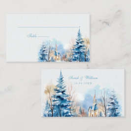 Winterwaldkirche Hochzeit Platzkarte