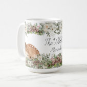 Winterwaldland Hirsch Wild Kaffeetasse (Vorderseite Links)