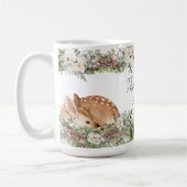 Winterwaldland Hirsch Wild Kaffeetasse (Links)