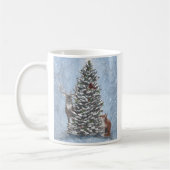 Winterwaldland-Tasse Kaffeetasse (Links)