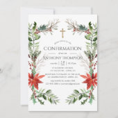 Winterwaldland-Weihnachtsbestätigung Einladung (Vorderseite)