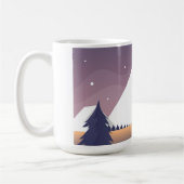 Winterwaldlandschaft Kaffeetasse (Links)