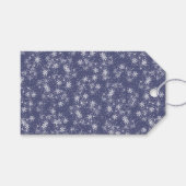 Winterwaldlandschaften im Aquarellwald - Feiertage Geschenkanhänger (Vorderseite (Horizontal))