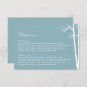 Winterwaldlinienkarte Begleitkarte (Vorne/Hinten)