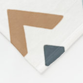 Winterwaldmuster Fleecedecke (Ecke)