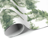 Winterwaldmuster Geschenkpapier (Rolleneckpunkt)