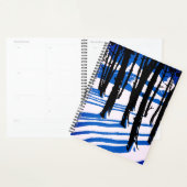 Winterwaldschatten - Blaue Minimalnatur Planer (Anzeige)