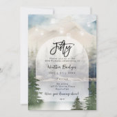 Winterwaldsee 50. Geburtstagsparty Einladung (Vorderseite)