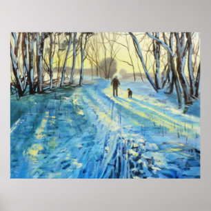 Winterwaldweg "die zwei von uns " poster
