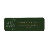 Winterwalzjäger und Goldmedaille-Rücksendeadresse (Vorne)