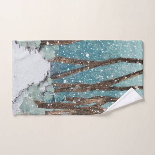 Winterwanderkollektion Badhandtuch Set (Handtuch)