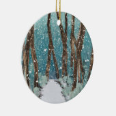 Winterwanderkollektion Keramik Ornament (Rechts)