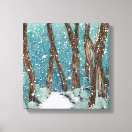 Winterwanderkollektion Leinwanddruck