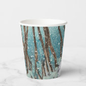 Winterwanderkollektion Pappbecher (Rückseite)