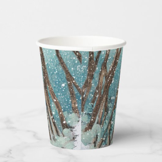 Winterwanderkollektion Pappbecher (Rechts)