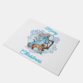 Winterwandern Fußmatte (Schrägansicht)