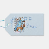 Winterwandern Geschenkanhänger (Rückseite Horizontal)