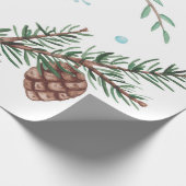 Winterwandern Geschenkpapier (Ecke)