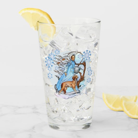 Winterwandern Glas (Vorderseite Ice)