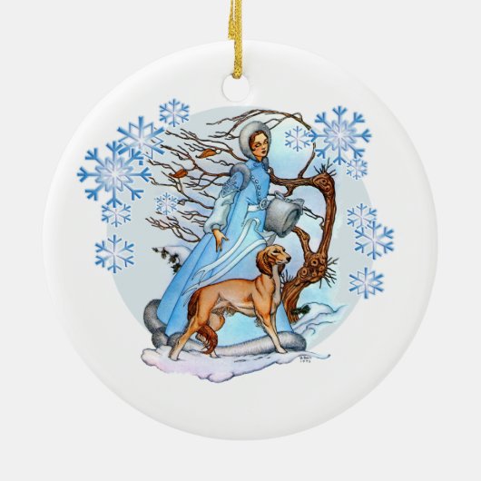 Winterwandern Keramikornament (Hinten)